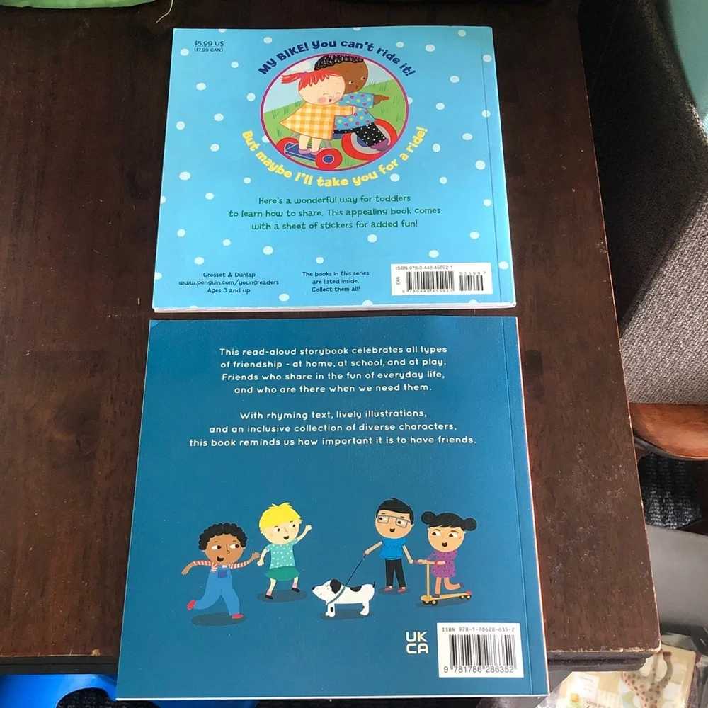 🤍 I Can Share! & Best Friends, Busy Friends Picture Book Set